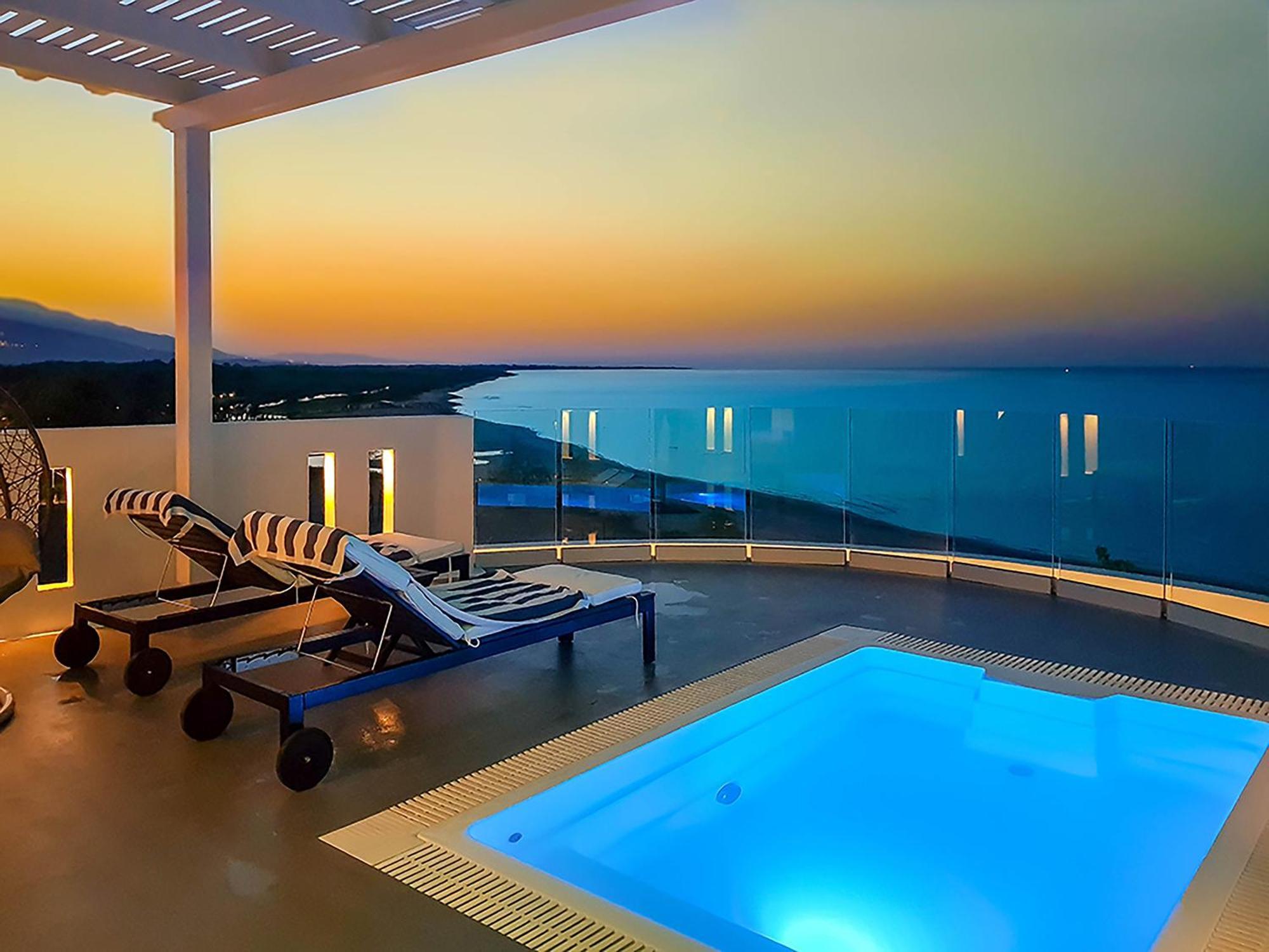 Panorama Suites & Spa - Adults Only Stomion  Exterior photo